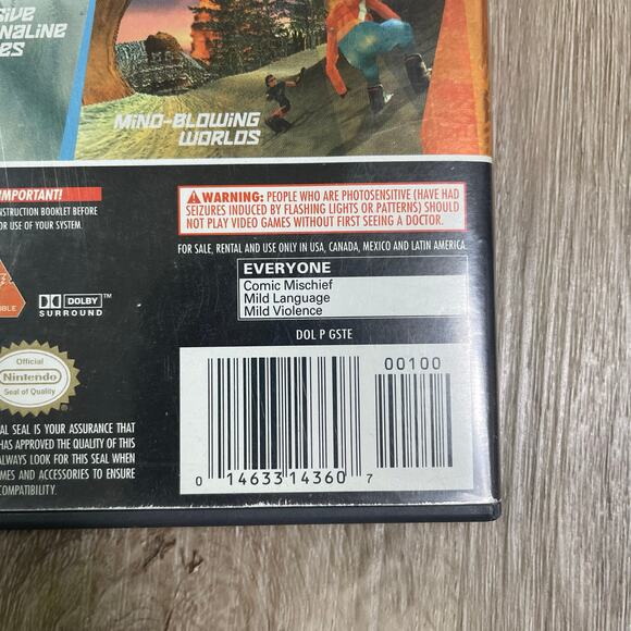 SSX Tricky Nintendo GameCube Case & Cover Art Only No Disc or Manual - Picture 3 of 8